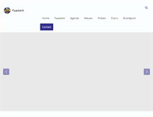 Tablet Screenshot of paaskerk.nl